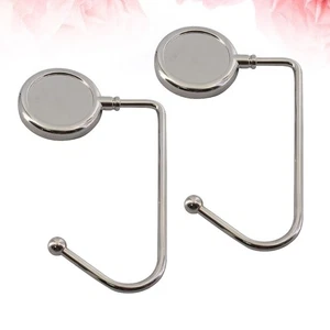  2pcs Women Handbag Hanger Purse Hook Handbag Rack Holder Bag Table Hook (30mm - Picture 1 of 12