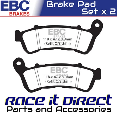 Brake Pads for HONDA DN01 700 ABS 2008-2011 Front EBC — 第 1/4 张图片