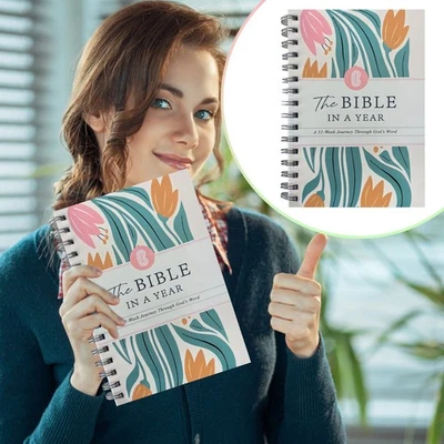 The In A Year: A 52 Week Study 52 Week Bible Reading Guide A4 Paperback 224 Page - Image 1 of 4