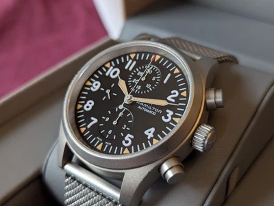 Juego Completo Reloj Hamilton H71706830 Cronógrafo Automático | 44mm | H71706830 Foto 1 de 4