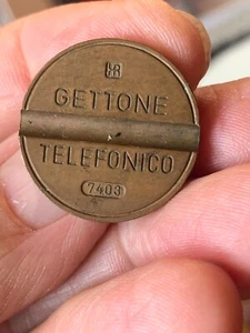 Gettone telefonico IPM, numero di serie 7403 (marzo 1974) - usato - - Foto 1 di 2