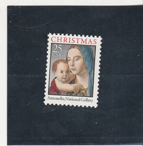 Scott # 2514  US Christmas 1990  M/NH  O/G Cover