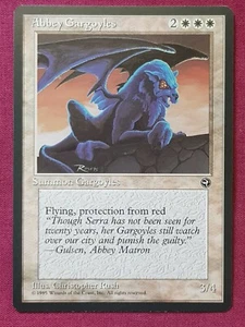 Magic The Gathering HOMELANDS ABBEY GÁRGOLAS tarjeta blanca Magic The Gathering - Imagen 1 de 2
