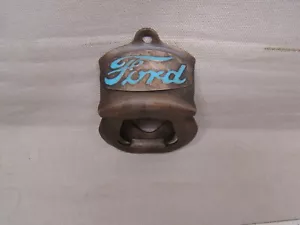 vintage style Ford script bottle opener wall mount opener Ford bottle opener - Picture 1 of 3