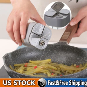 4 in 1 Kitchen Seasoning Box Flip Top Design Spice Containers Outdoor/Indoor - Picture 1 of 10