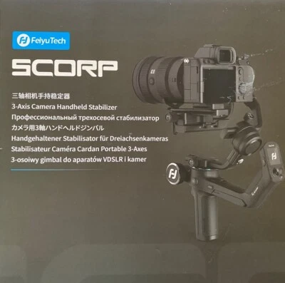 Feiyu Tech Scorp 3 Axis Camera Handheld Stabilizer F2 N - Image 1 of 4