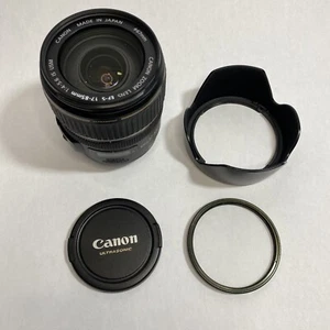 Canon EF-S 17-85mm F/4-5.6 IS USM Camera Lens EW-73B Hood Wide Angle Cap - Picture 1 of 14
