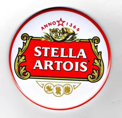 OWN Stella Artois Jumbo Fridge Magnet Beer Bar Ale 3" 75mm blade Sub pub lager