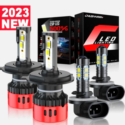 Para Kia Rio5 2007-2011 Combo 9003 H4 881 LED Faros Antiniebla Bombillas Foto 1 de 4