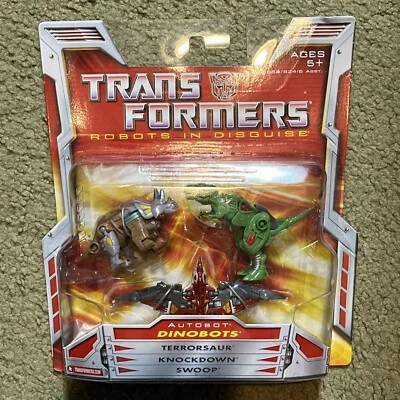 2006 Transformers Classics Dinobot Team Mini-Con Knockdown Terrorsaur Swoop Moc! - Image 1 of 2