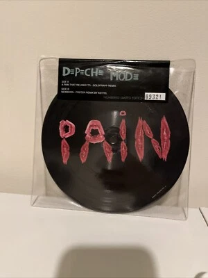 DEPECHE MODE - A PAIN THAT I’M USED TO UNPLAYED 7’’ PICTURE DISC MUTE BONG36 - Image 1 of 2