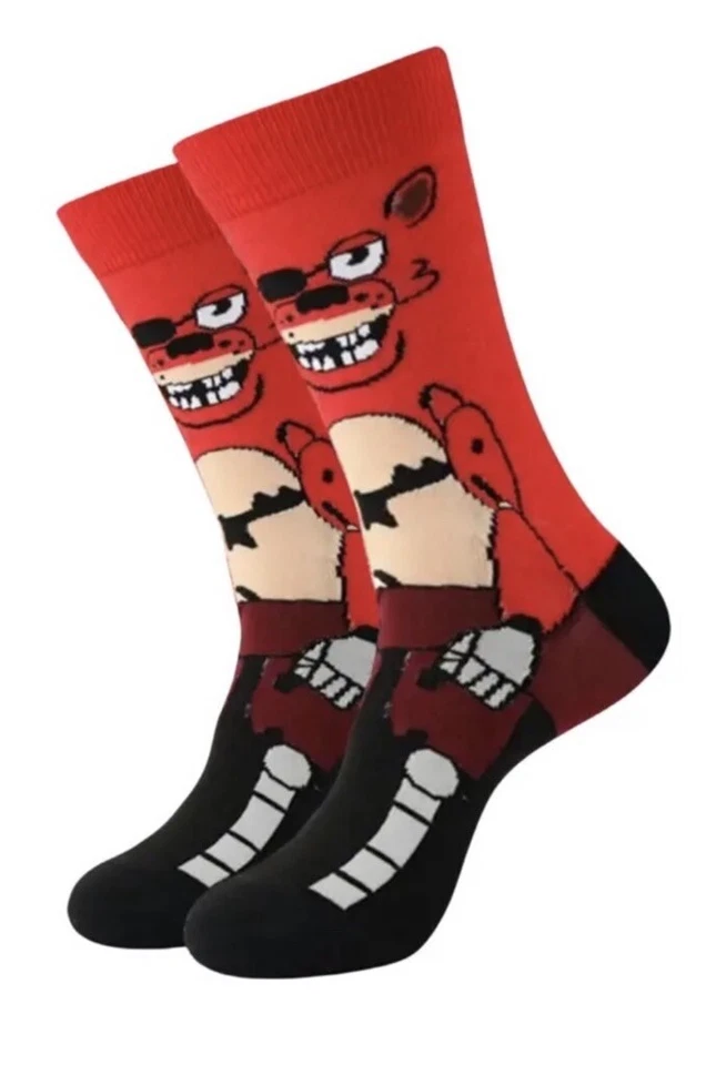 Five Night at Freddy’s - Foxy Mangle Socks Unisex One Size Cotton Blend FNaF