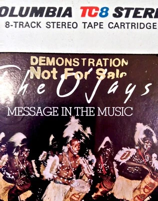 Vintage 8-Track Cartridge Tapes All Marked Demonstration Not For Sale LOOK READ - Imagem 1 de 4