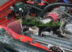 Red Air Intake System Kit&Filter For 1999-2003 Chevy Tracker 1.6L 2.0L L4 - Picture 1 of 1