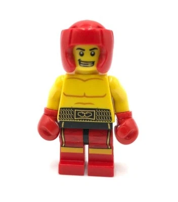 Мини-фигурка LEGO Boxer CMF 8805 серия 5 - Изображение 1 из 4
