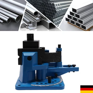 Dobladora de tubos industrial 120° dobladora de ángulo manual dobladora de metales - Imagen 1 de 7