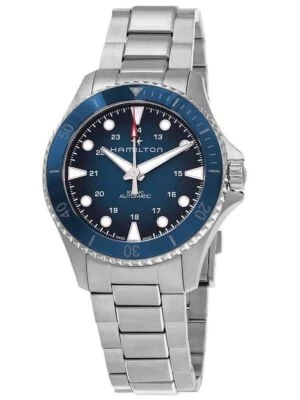 Hamilton Khaki Navy Scuba Blue Dial Automatic Diver's 300M Men's Watch H82505140 - image 1 of 3