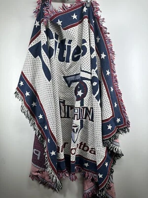 Tapeçaria vintage TriCities Titans Warner futebol torcida cobertor NFL 72"x45 - Imagem 1 de 4