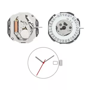 MIYOTA 2115 complete movement quartz watch Japan CALENDARIO A LAS 3 - Photo 1 sur 1