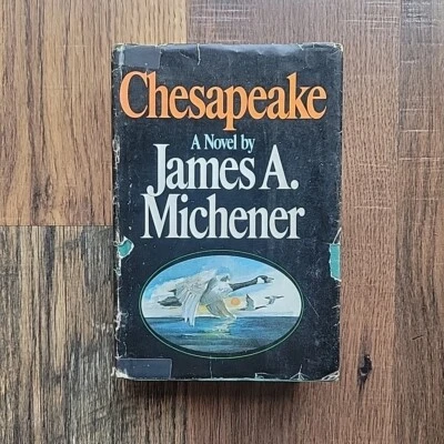 JAMES A. MICHENER CHESAPEAKE HARDCOVER BOOK W/JACKET 1978 1st Edition Foto 1 de 4