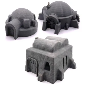 Star Wars Legión Tatuaje Casas del Desierto Edificios Terreno Grimdark Ciencia ficción 28 mm - Imagen 1 de 8