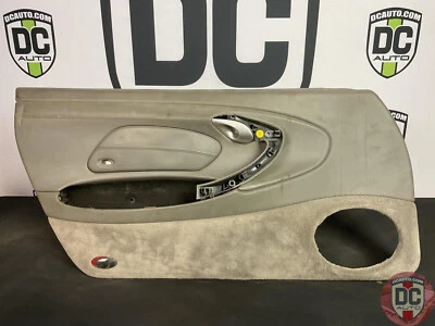 2003- Porsche 911 996 Left Door Panel Graphite Grey Leather 125101 - Image 1 of 4