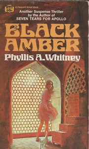 Phyllis A Whitney Black Amber Romance Suspense Paperback Fawcett-Crest M1514 - Imagen 1 de 2
