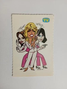 LE FIGURINE DELLA TV SORRISI E CANZONI PANINI 1988 CHARLIE'S ANGELS n 128 VELINA - Picture 1 of 2
