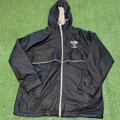 VTG Villanova Wildcats College Lacrosse Full Zip Jacket - Mens Small S Cover