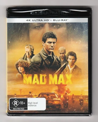 Mad Max | 4K Ultra HD + Blu-ray Mel Gibson 2-Disc Set - Brand New & Sealed - image 1 of 2