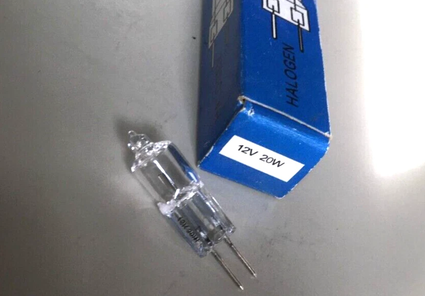 Bulb lamp 12V 20W PHILEX GU4 G4 2 pin halogen  2000+ hours ..... 53 - Image 1 of 1