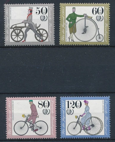 [BIN13829] Germany 1985 Cycling good set of stamps very fine MNH Cover