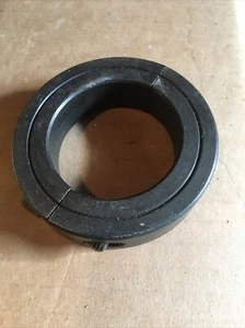 One CLIMAX 2C-200-BO 2" ID SPLIT Shaft COLLAR NSNB Two 2-piece Steel Black Oxide - Picture 1 of 4