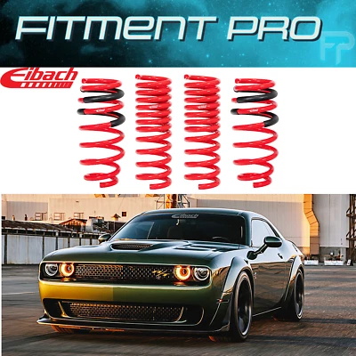 Eibach DROP LOWERING SPRINGS For 2015-23 Dodge Challenger HELLCAT SCAT PACK SRT - Image 1 of 4