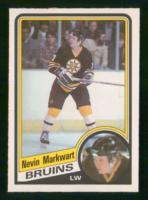 NEVIN MARKWART RC 1984-85 O-PEE-CHEE 84-85 NO 8 NRMINT+          7789 - Image 1 of 2