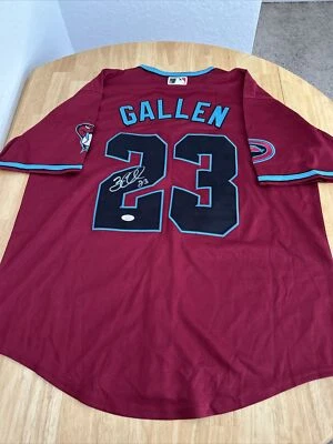 Zac Gallen Arizona Diamondbacks Autographed Jersey JSA Certified - Image 1 of 4