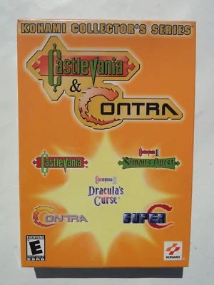 TOYSRUS Konami Collector's Series Castlevania & Contra PC 2002 CD ROM NEW SEALED - Image 1 of 4