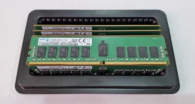 M393A2K40BB1-CRC0Q Samsung 16GB PC4-2400T DDR4-2400MHz ECC Reg 1.2V CL17 288-Pin - Image 1 of 2