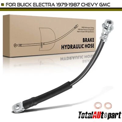 2x Manguera hidráulica de freno para Buick Electra Chevy Impala GMC Safari Pontiac delantera Foto 1 de 4