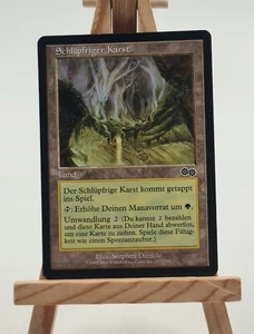 Schlüpfriger Karst Urza´s Saga Magic Karte MTG Deutsch (Slippery Karst) 327/350 - Bild 1 von 2