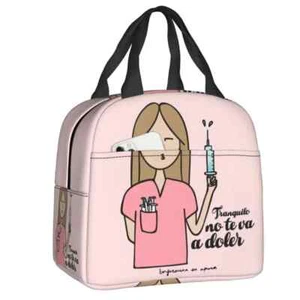 Enfermera En Apuros Arzt Krankenschwester Brotzeittasche Thermo Brotdose Picknick Bento Box - Bild 1 von 38