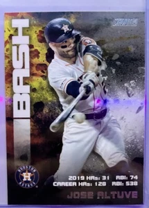 2020 Topps Jose Altuve #BRB-13 Bash n Burn Stadium Club Astros - Picture 1 of 2