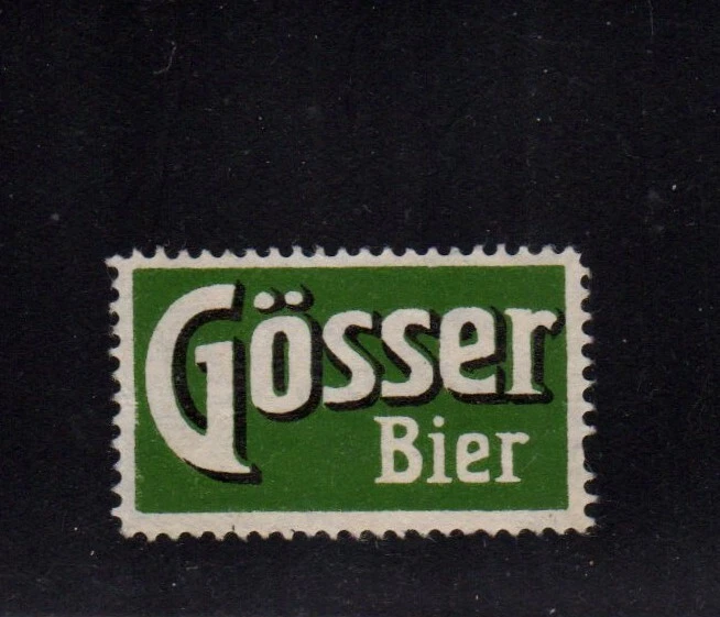 Austrian Advertising Stamp - Gösser Beer - Image 1 of 1