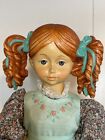 Nadia a Carved Wooden 13"  Doll by Dolfi