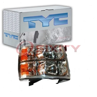 Conjunto de faros derechos TYC para Chevrolet Silverado 3500 HD 2007-2014 ab Foto 1 de 4