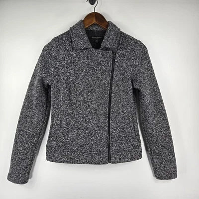 Chaqueta corta gris Banana Republic para mujer XS Foto 1 de 4