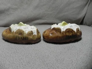 Idaho Baked Potato Salt & Pepper Shakers D - Picture 1 of 7