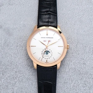 Girard Perregaux 1966 calendario completo oro rosa ref: 49535 - Foto 1 di 14