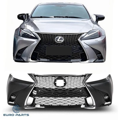 Kit de parachoques delantero Fit 2006-2013 Lexus IS250 IS350 conversión a 2017 GS F-Sport Foto 1 de 4