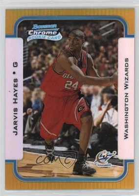 2003-04 Bowman Rookies & Stars cromo refractor dorado/50 Jarvis Hayes #134 radiocontrol Foto 1 de 2